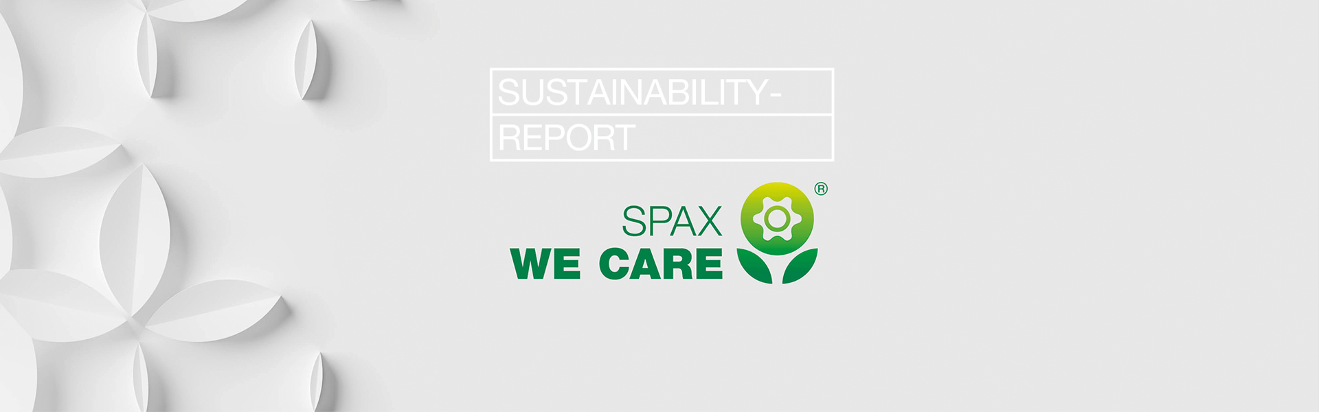 Sustainabilty at SPAX
