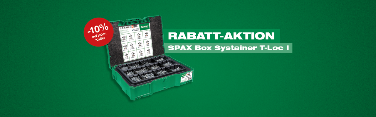 SPAX Systainer Promotion 2024