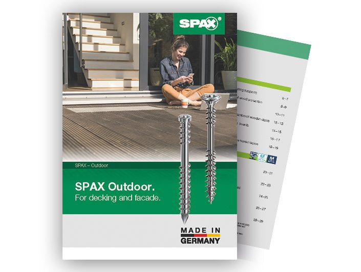 SPAX Outdoor Catalogue Deck