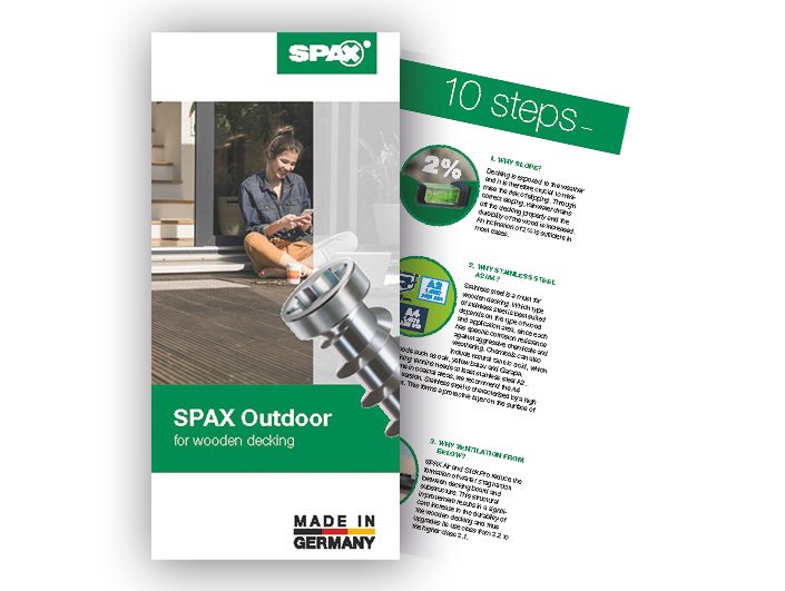 SPAX Outdoor Flyer Deck